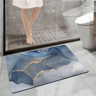 Tappetino da bagno con fango diatomeo